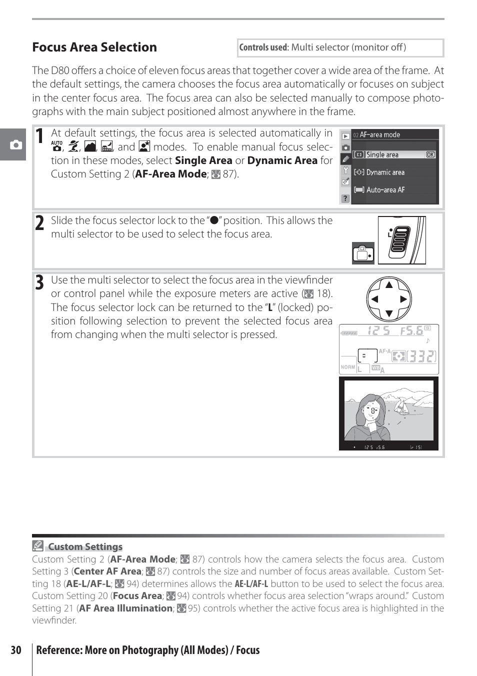 Nikon D80 User Manual | Page 42 / 162