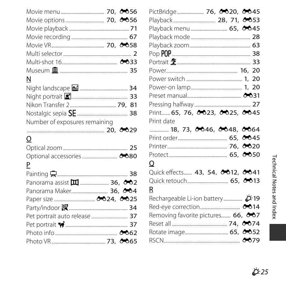 Nikon S3600 User Manual | Page 205 / 208