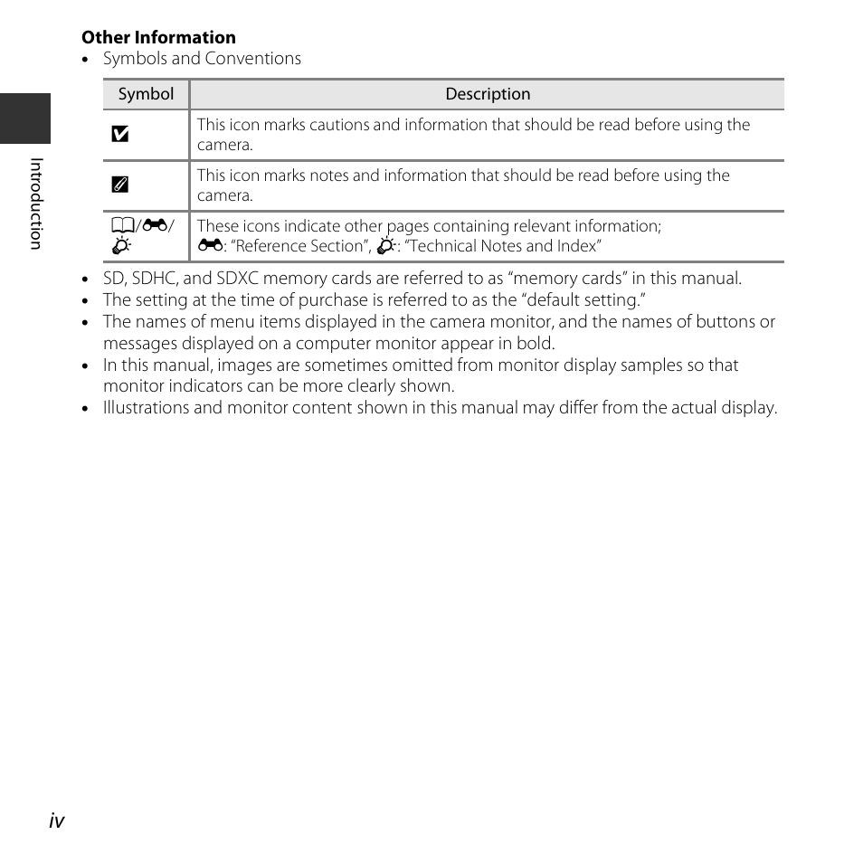 Nikon S3600 User Manual | Page 6 / 208