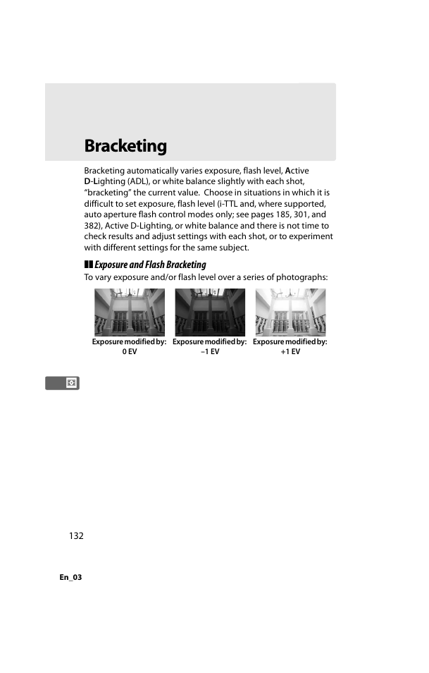 Bracketing | Nikon D800 User Manual | Page 156 / 472