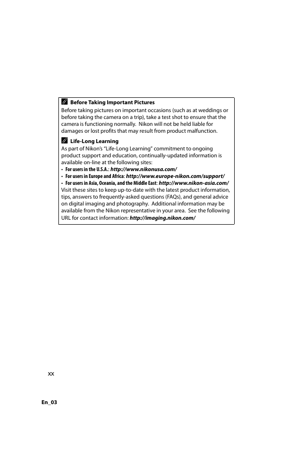 Nikon D800 User Manual | Page 22 / 472