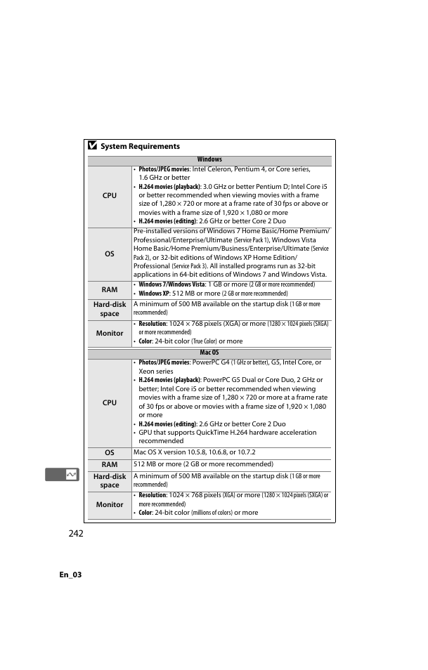Nikon D800 User Manual | Page 266 / 472