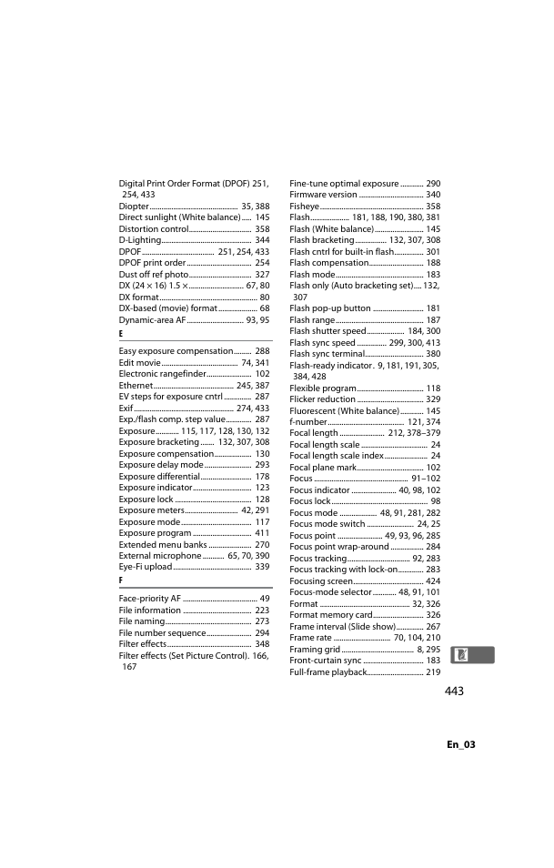 Nikon D800 User Manual | Page 467 / 472