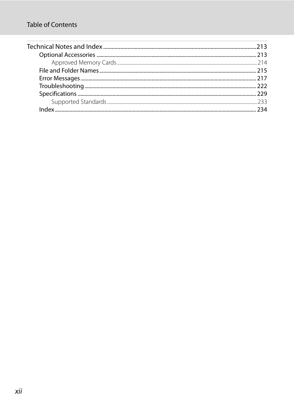 Nikon COOLPIX P500 User Manual | Page 14 / 252