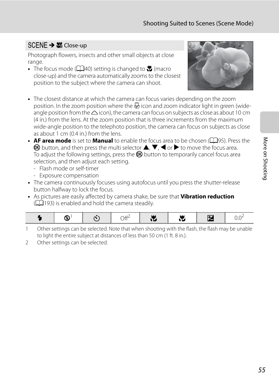 A55) | Nikon COOLPIX P500 User Manual | Page 69 / 252