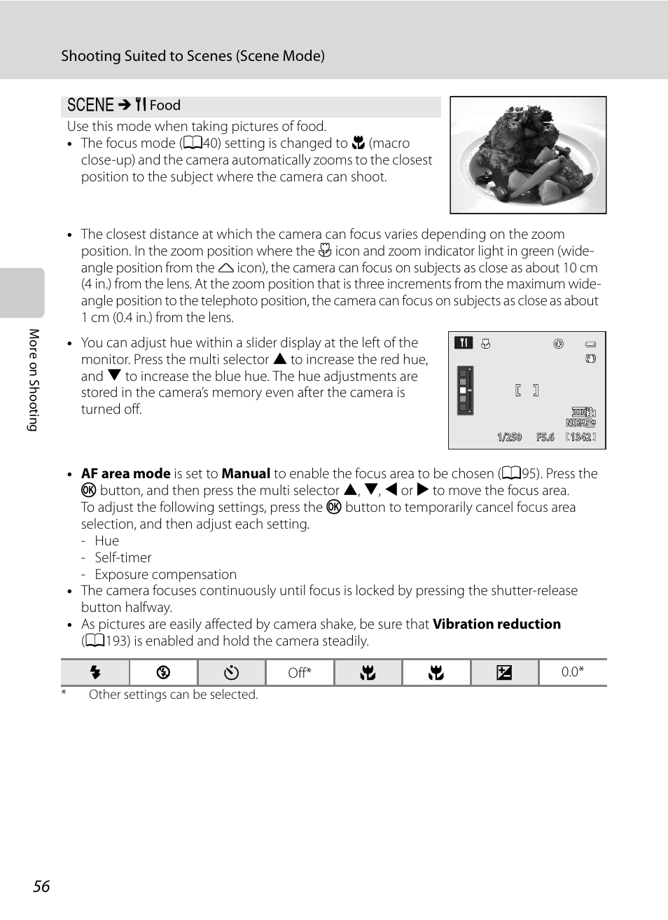 A56) | Nikon COOLPIX P500 User Manual | Page 70 / 252