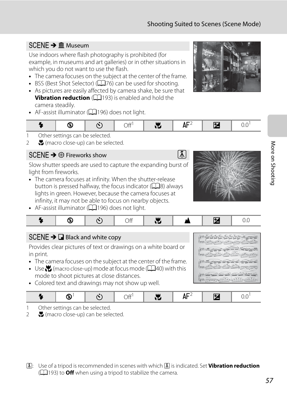 A57) | Nikon COOLPIX P500 User Manual | Page 71 / 252