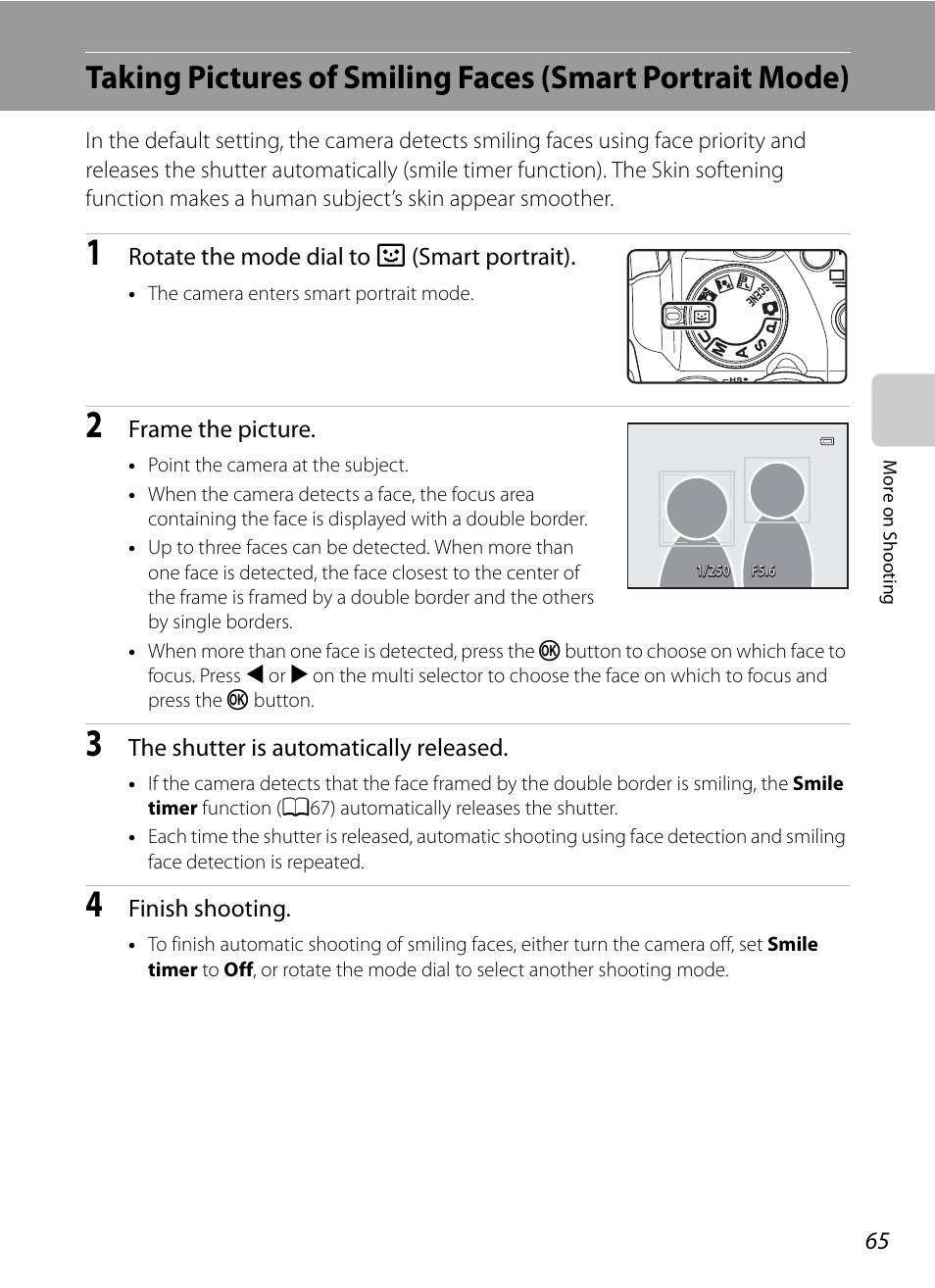 A65) | Nikon COOLPIX P500 User Manual | Page 79 / 252