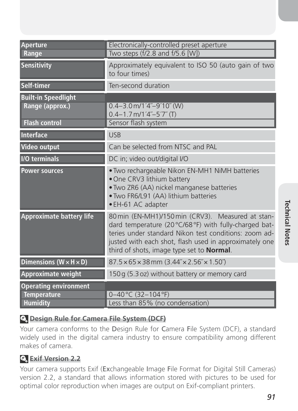 Nikon Coolpix 3100 User Manual | Page 101 / 104