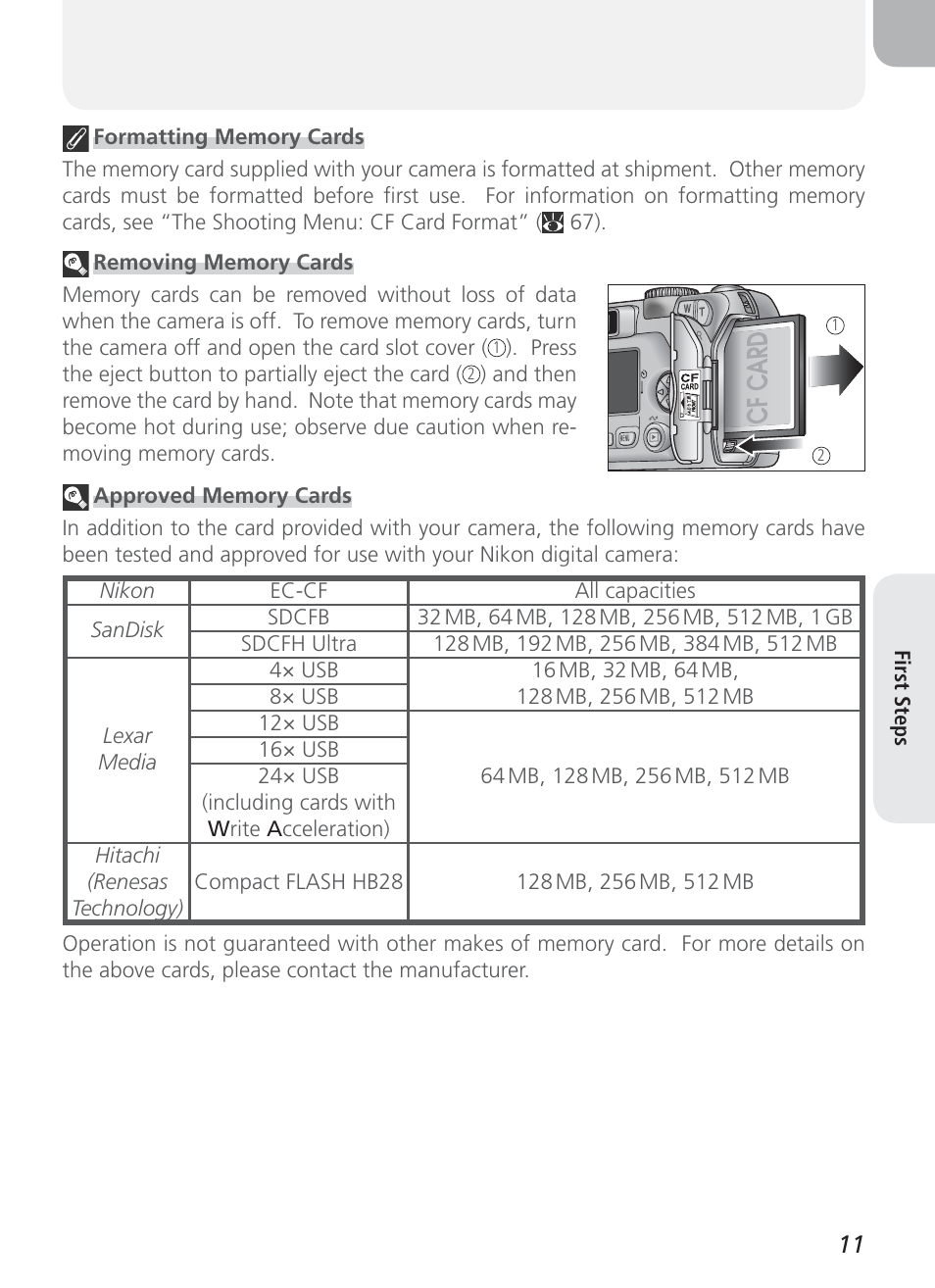 Nikon Coolpix 3100 User Manual | Page 21 / 104