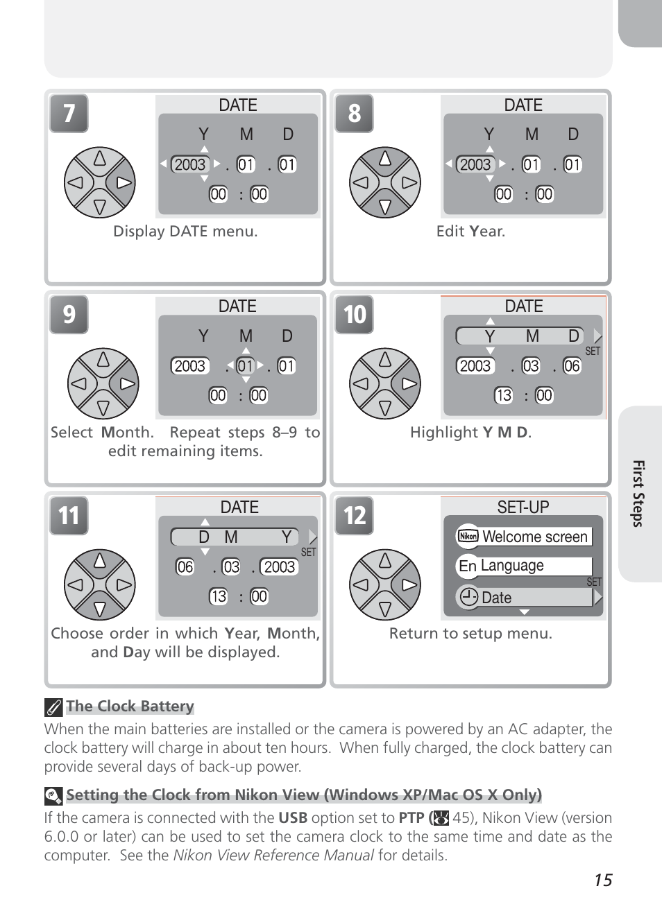 Nikon Coolpix 3100 User Manual | Page 25 / 104