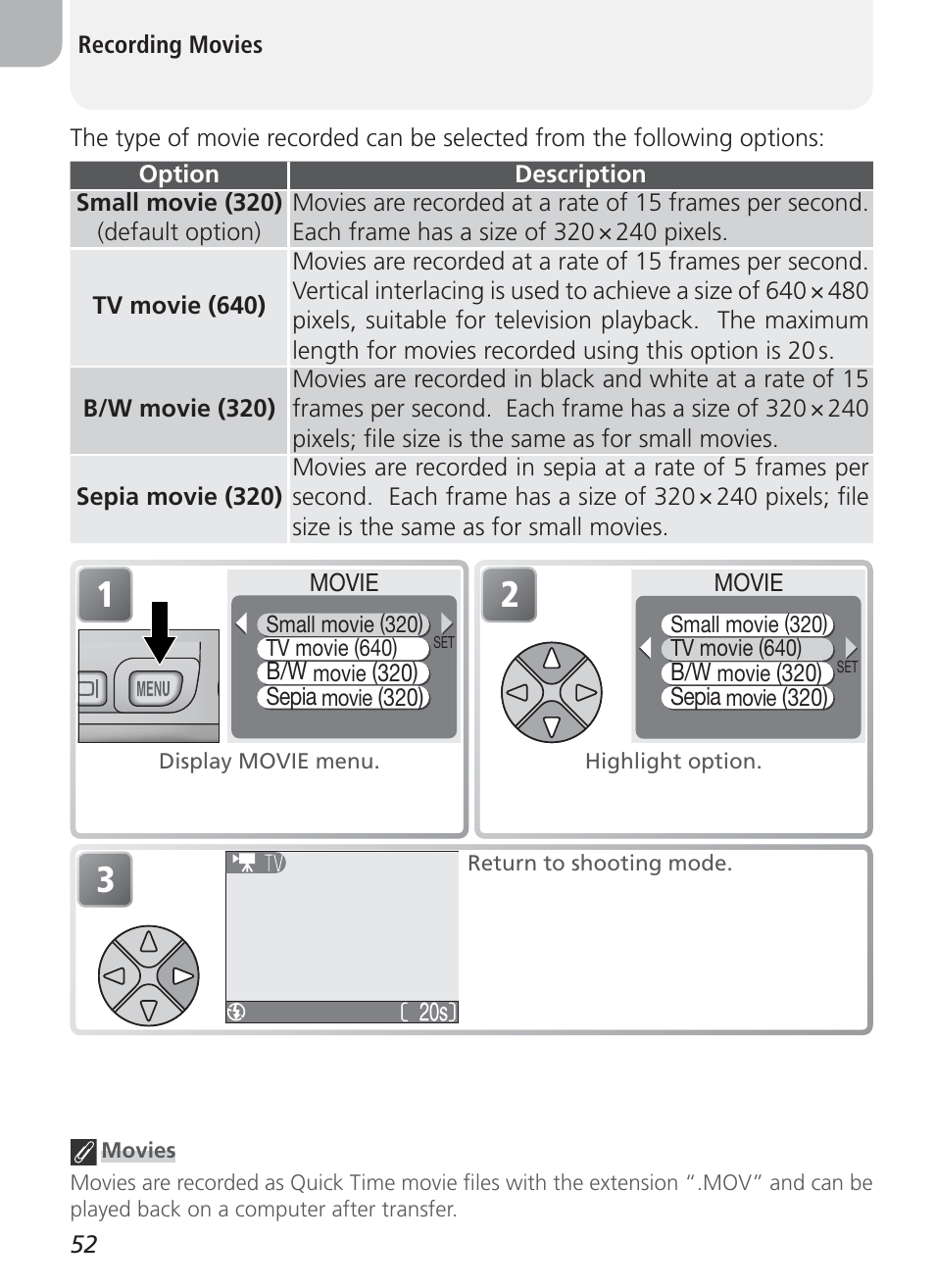 Nikon Coolpix 3100 User Manual | Page 62 / 104