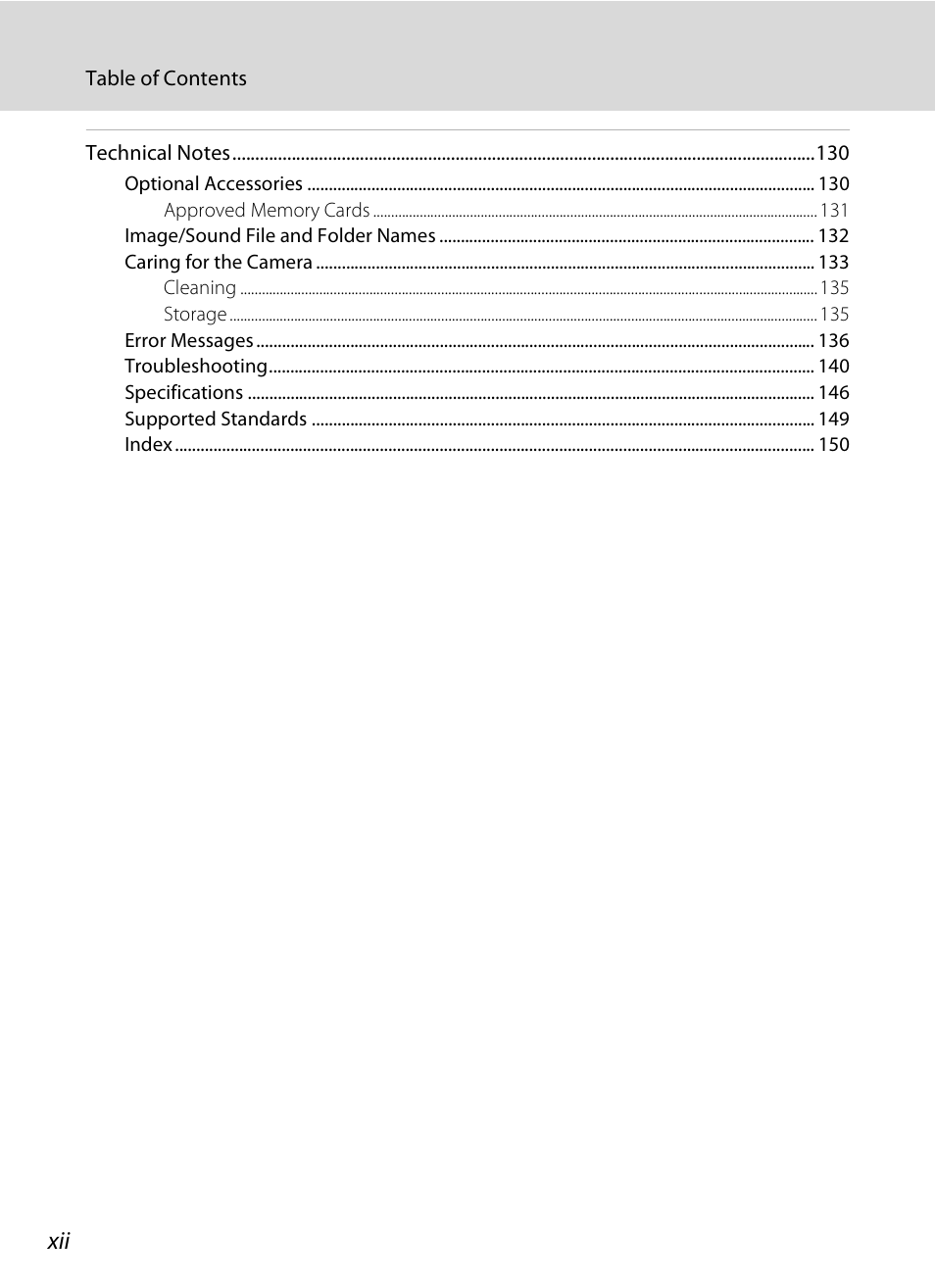 Nikon P80 User Manual | Page 14 / 167
