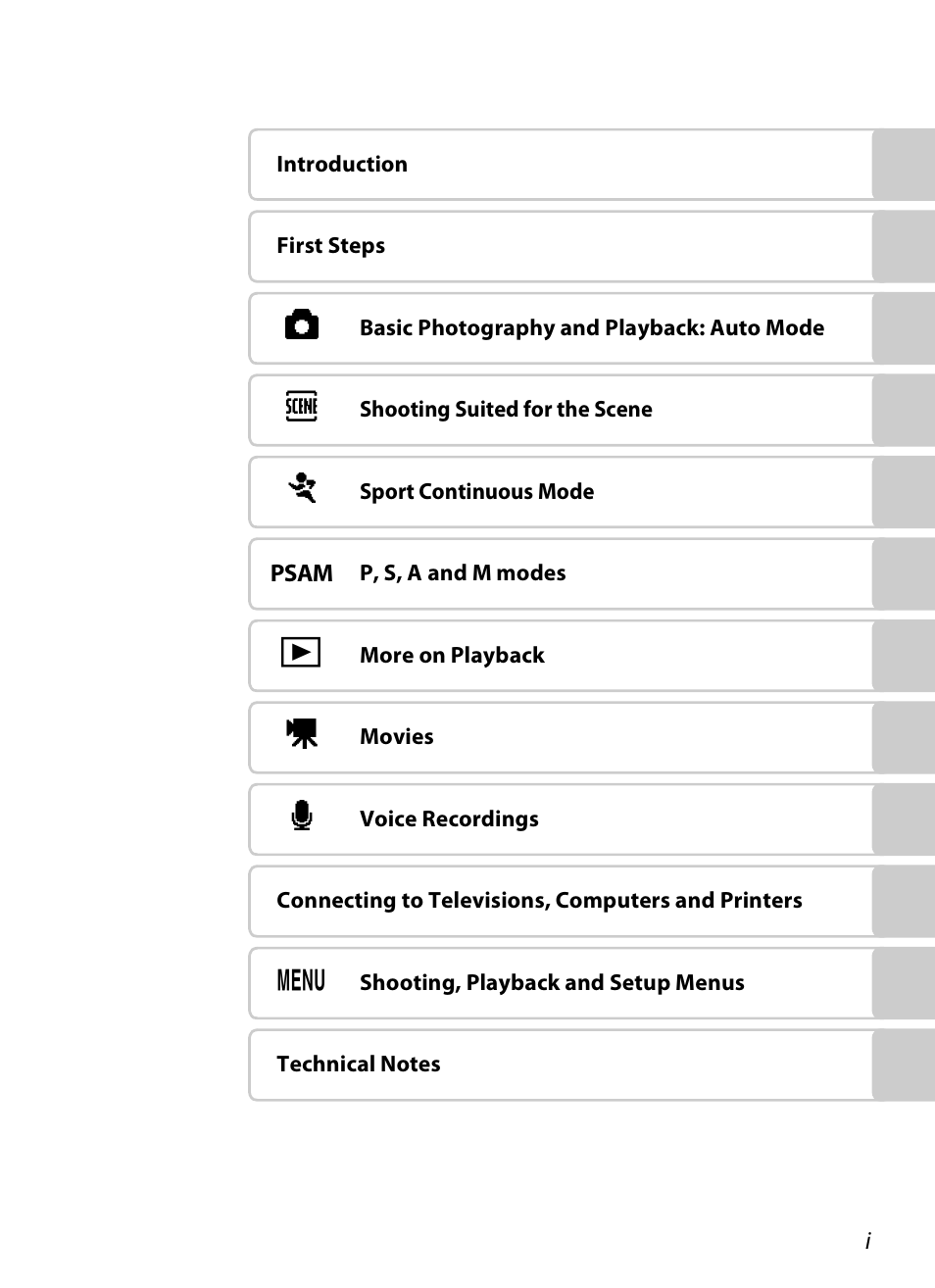 Nikon P80 User Manual | Page 3 / 167