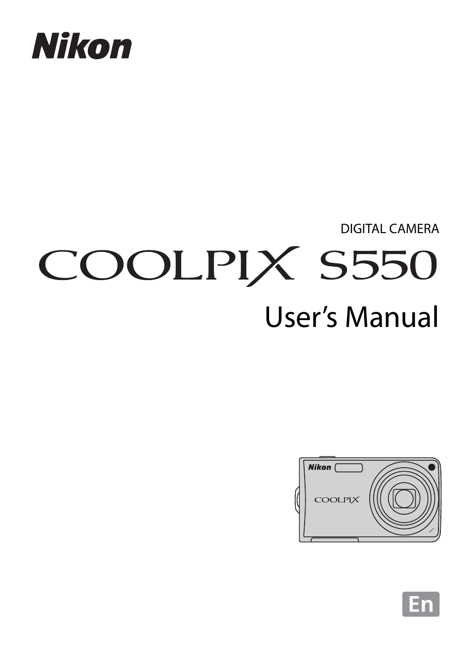 Nikon S550 User Manual | 164 pages