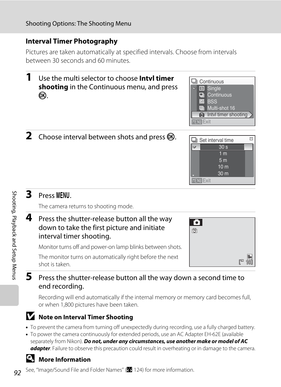 A 92) | Nikon S550 User Manual | Page 104 / 164