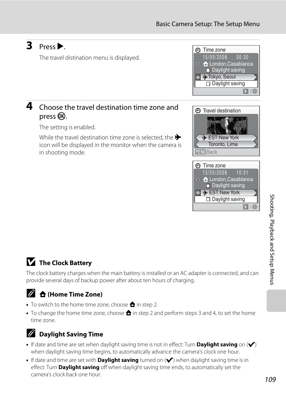 Press k | Nikon S550 User Manual | Page 121 / 164