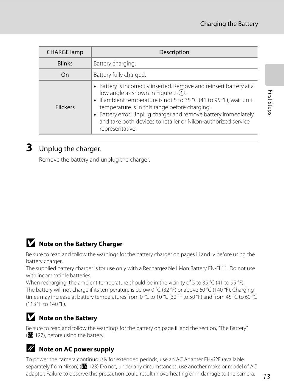 Nikon S550 User Manual | Page 25 / 164