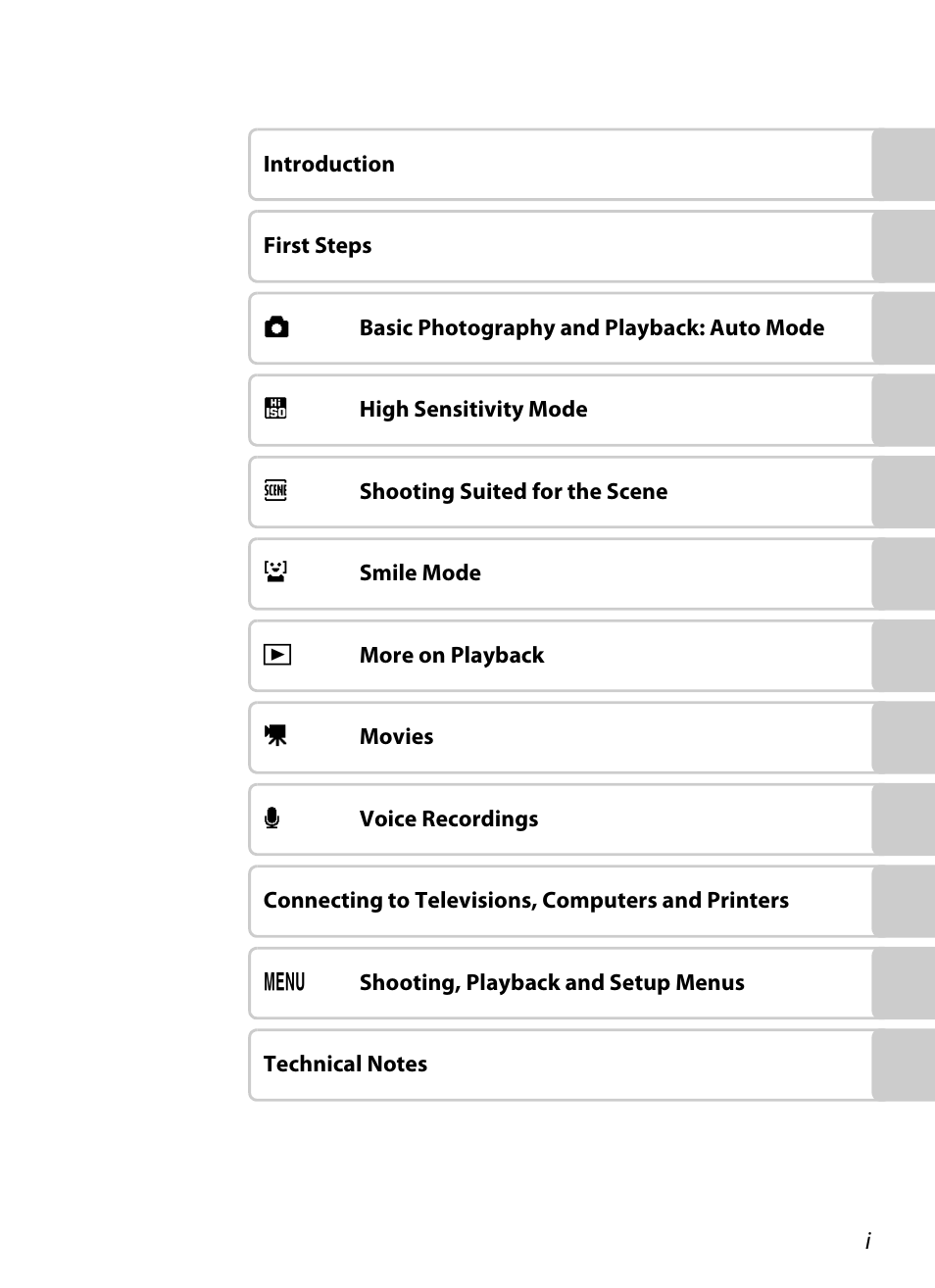 Nikon S550 User Manual | Page 3 / 164