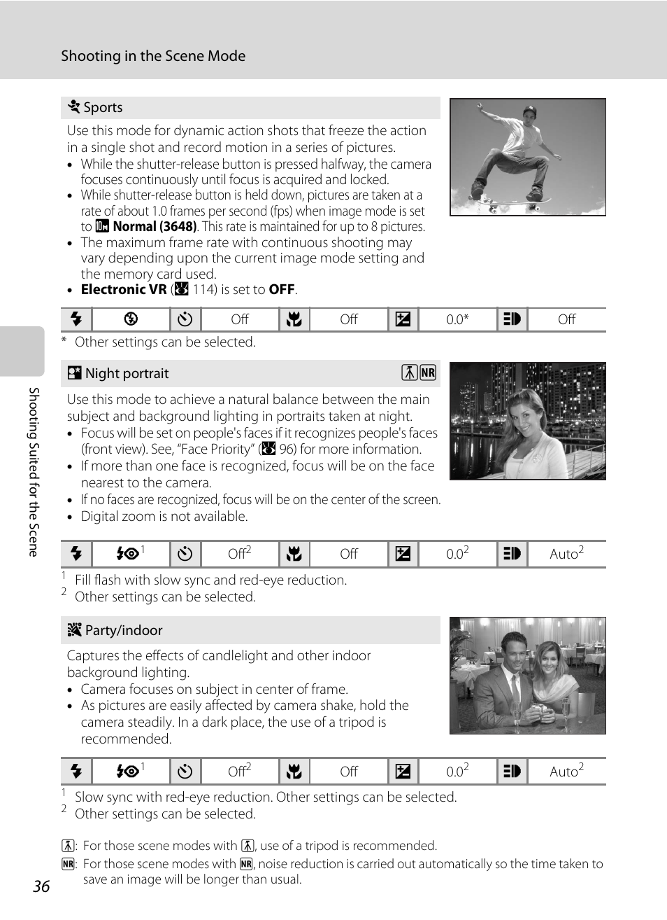 Nikon S550 User Manual | Page 48 / 164