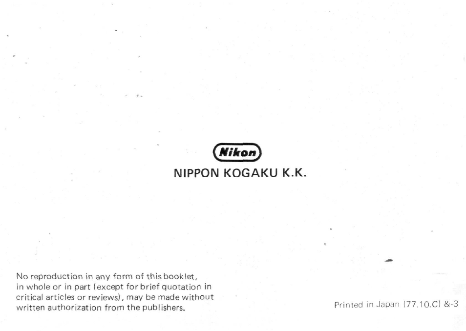 Determining exposure | Nikon AI Micro-NIKKOR 105mm f-4 User Manual | Page 16 / 25