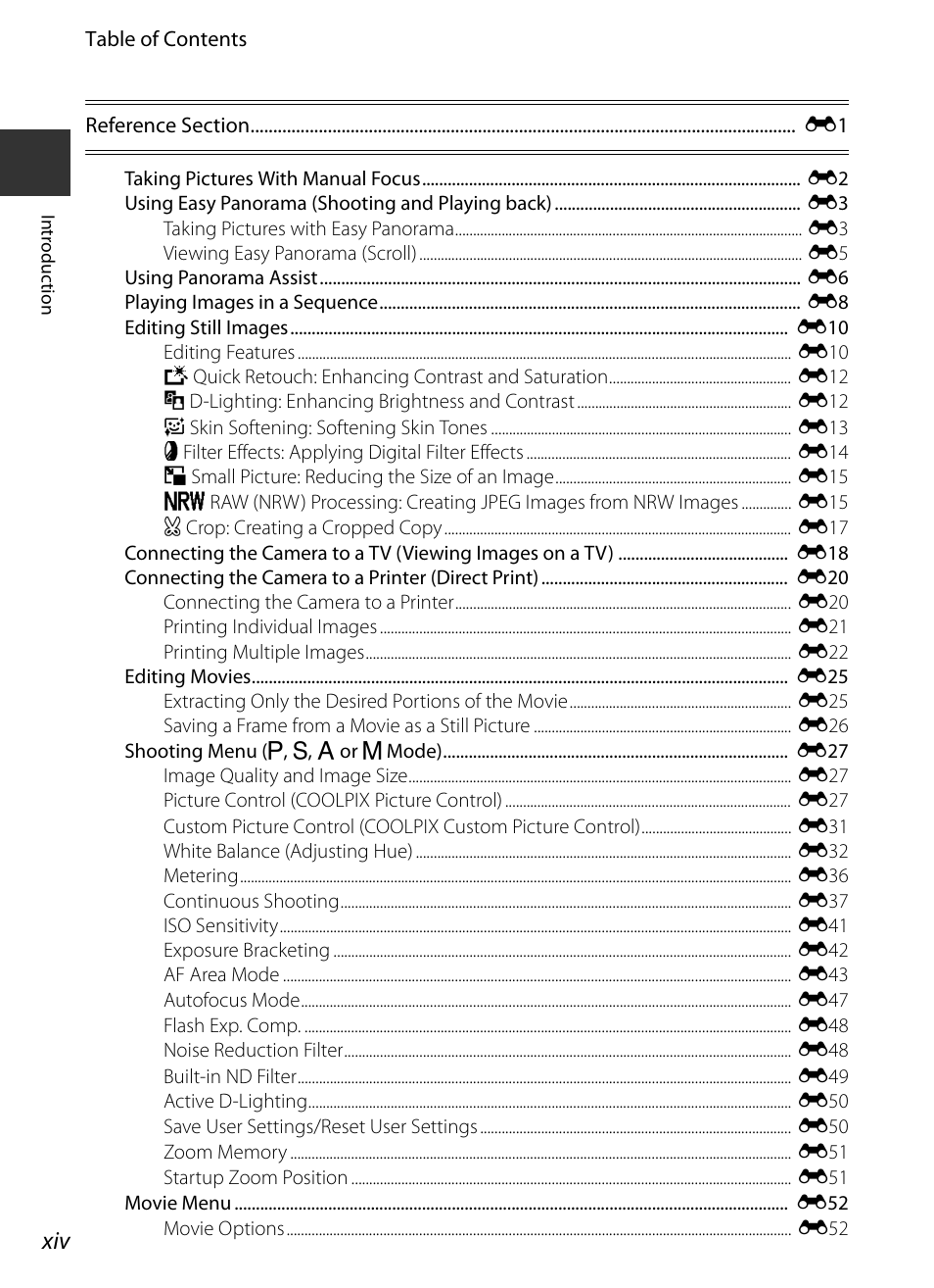 Nikon P330 User Manual | Page 16 / 252