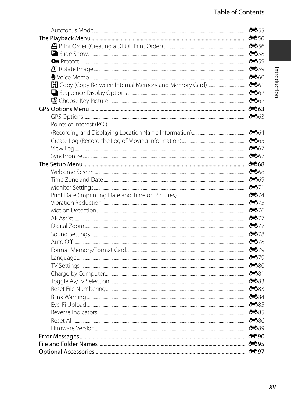 Nikon P330 User Manual | Page 17 / 252