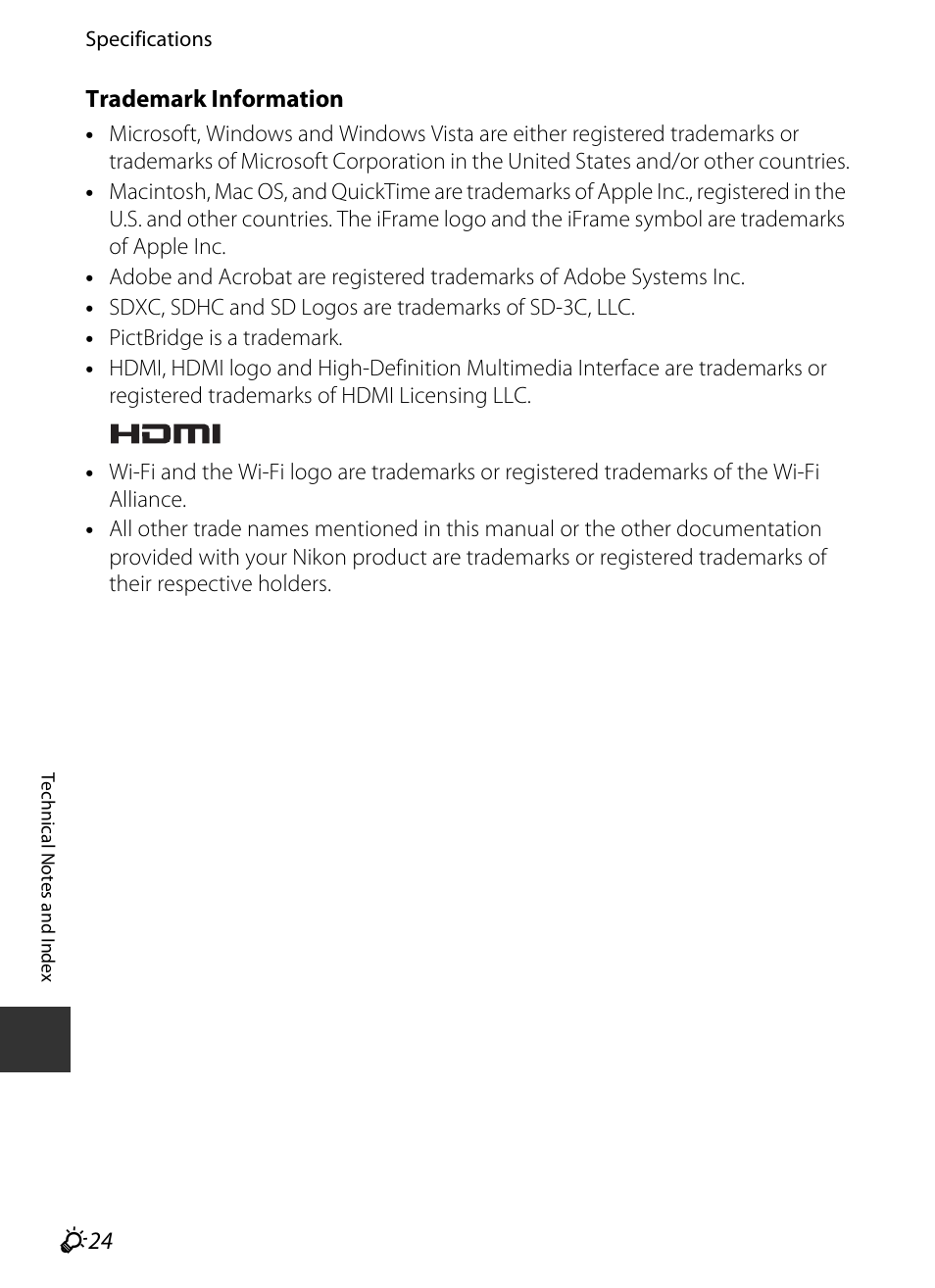 Nikon P330 User Manual | Page 246 / 252