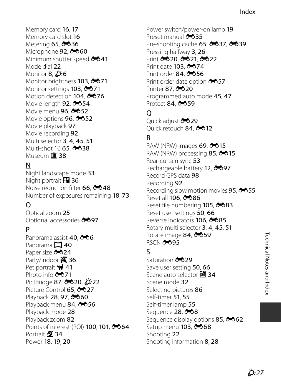 Nikon P330 User Manual | Page 249 / 252