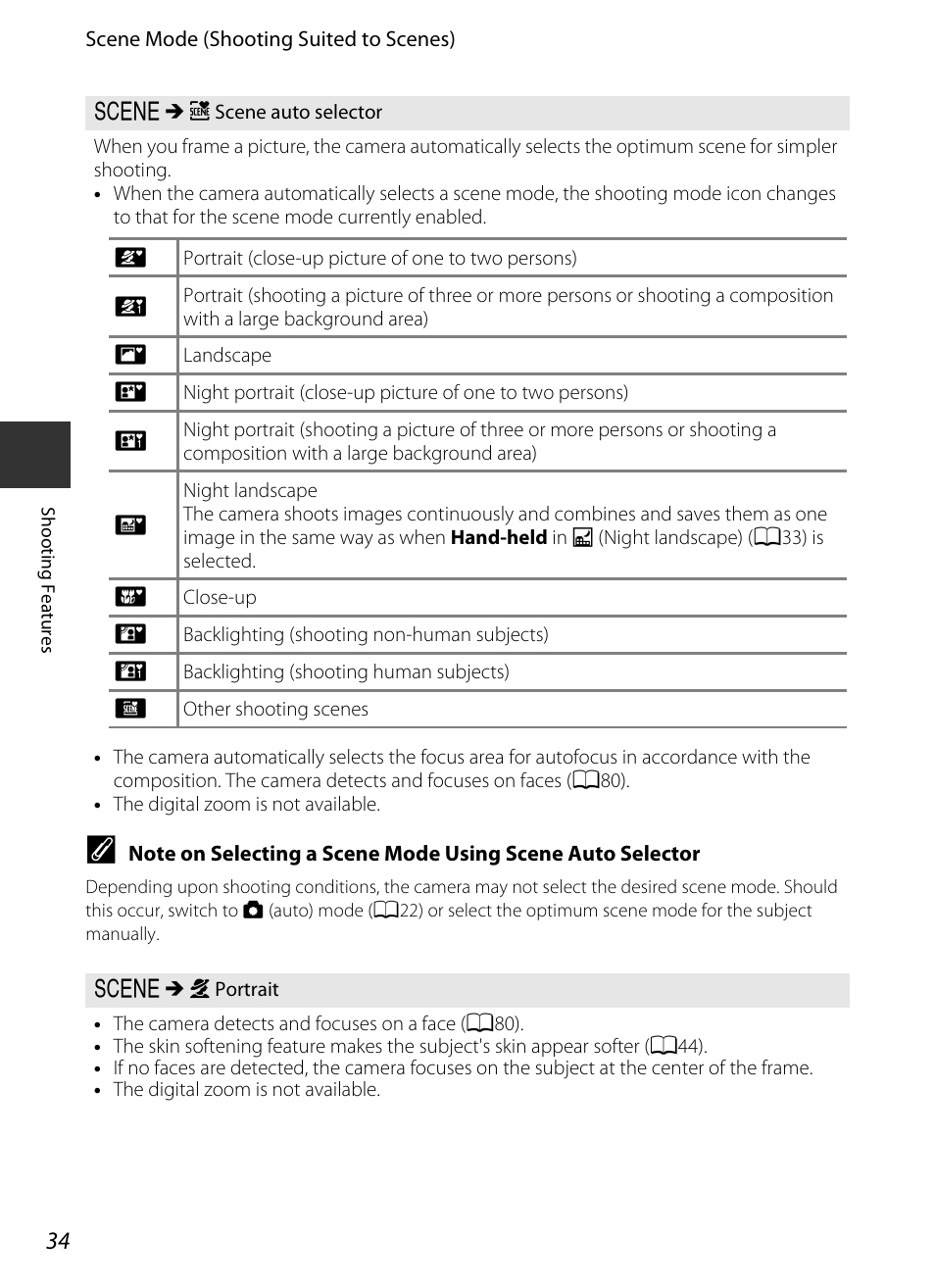 A34) | Nikon P330 User Manual | Page 52 / 252