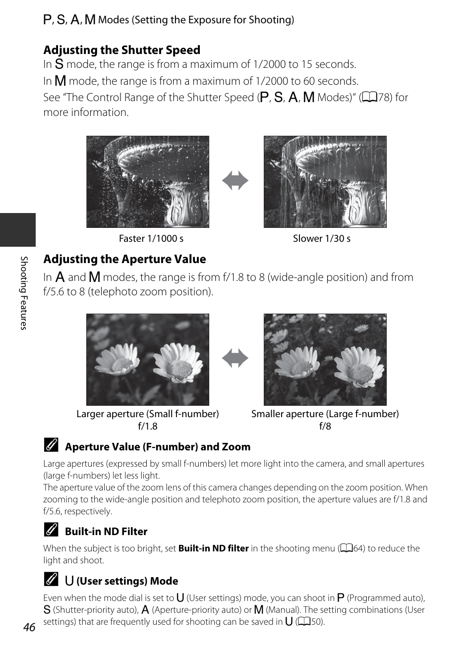 A46) | Nikon P330 User Manual | Page 64 / 252