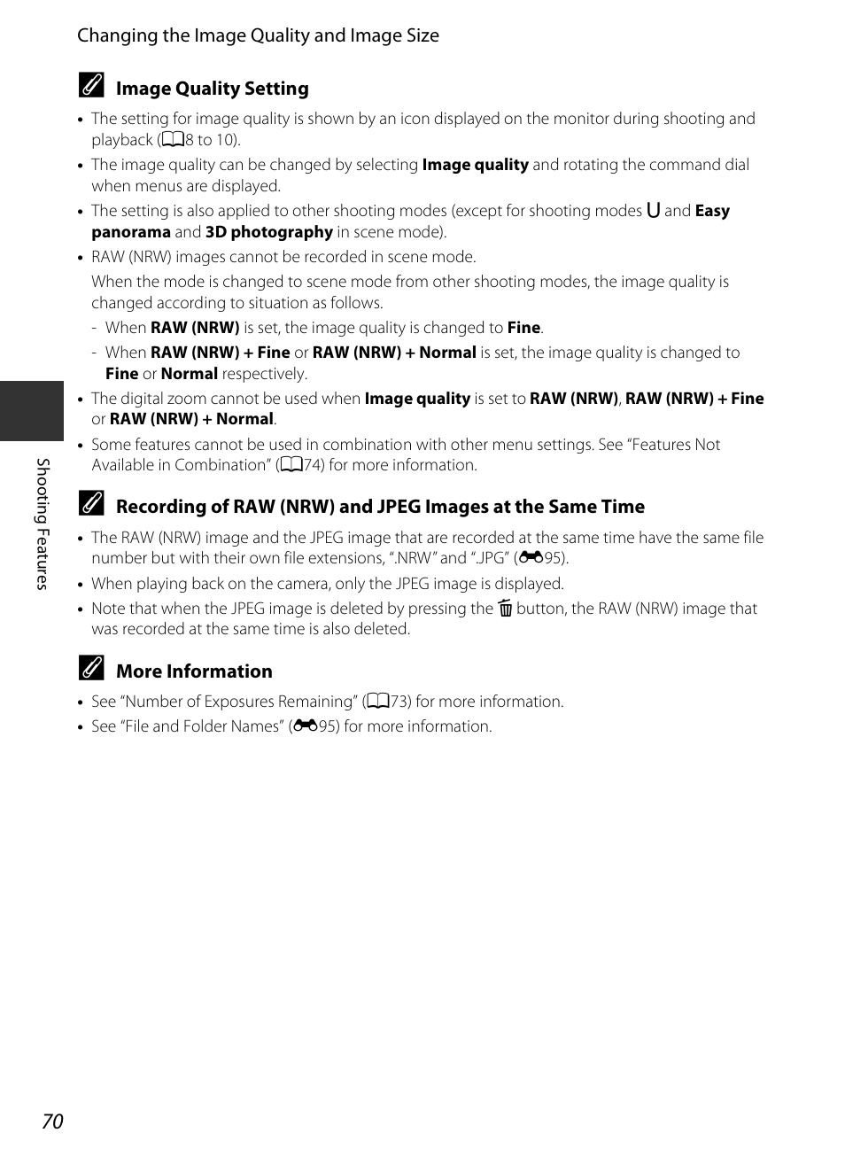 Nikon P330 User Manual | Page 88 / 252