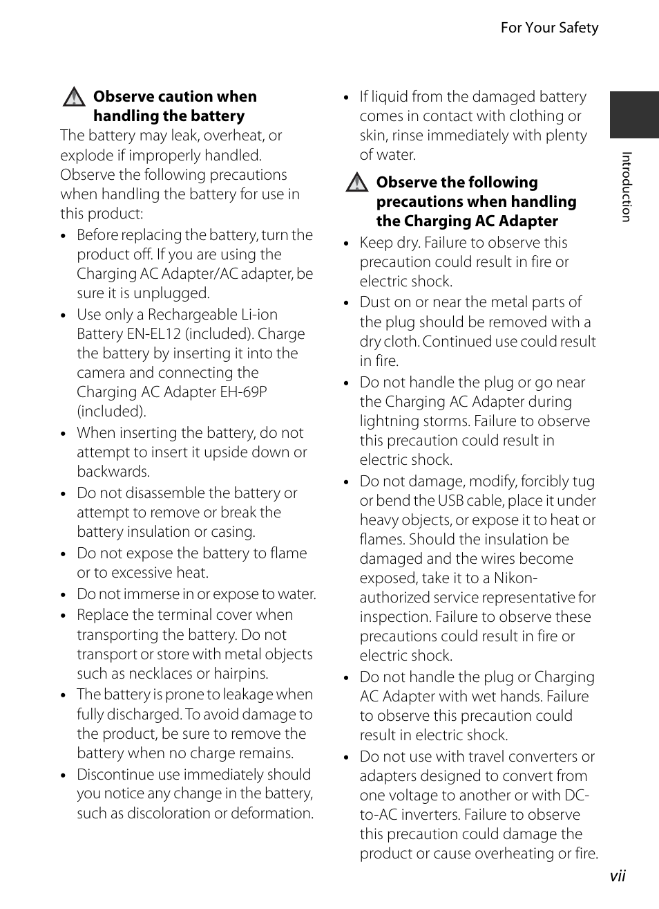 Nikon P330 User Manual | Page 9 / 252