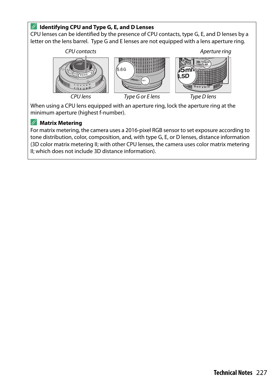 Nikon D5300 User Manual | Page 247 / 300