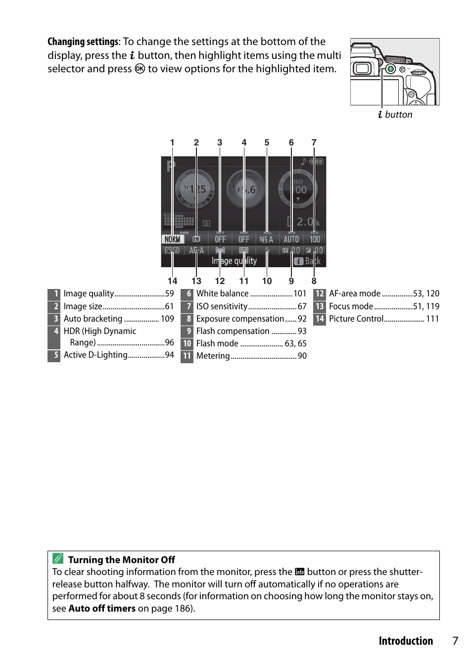 7introduction | Nikon D5300 User Manual | Page 27 / 300