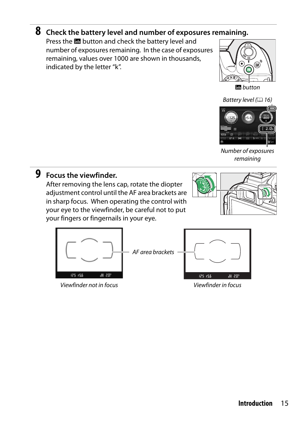 Nikon D5300 User Manual | Page 35 / 300