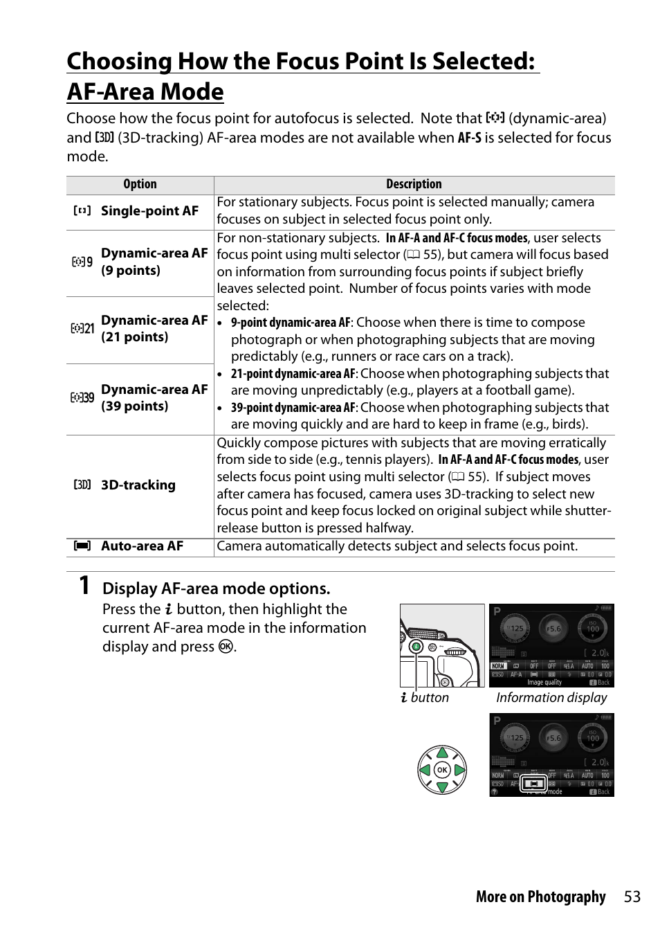 Nikon D5300 User Manual | Page 73 / 300