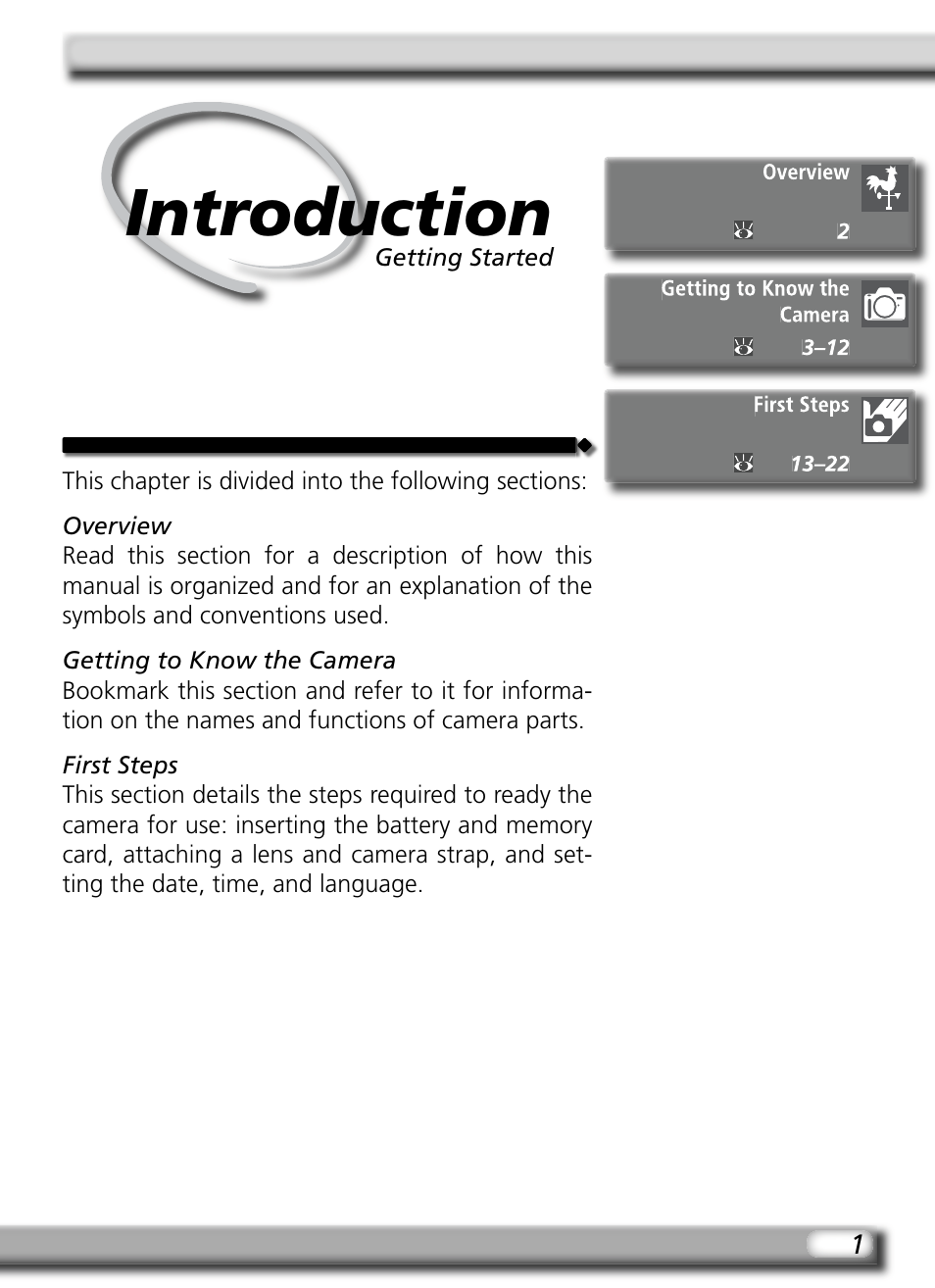 Introduction | Nikon D70S User Manual | Page 11 / 219