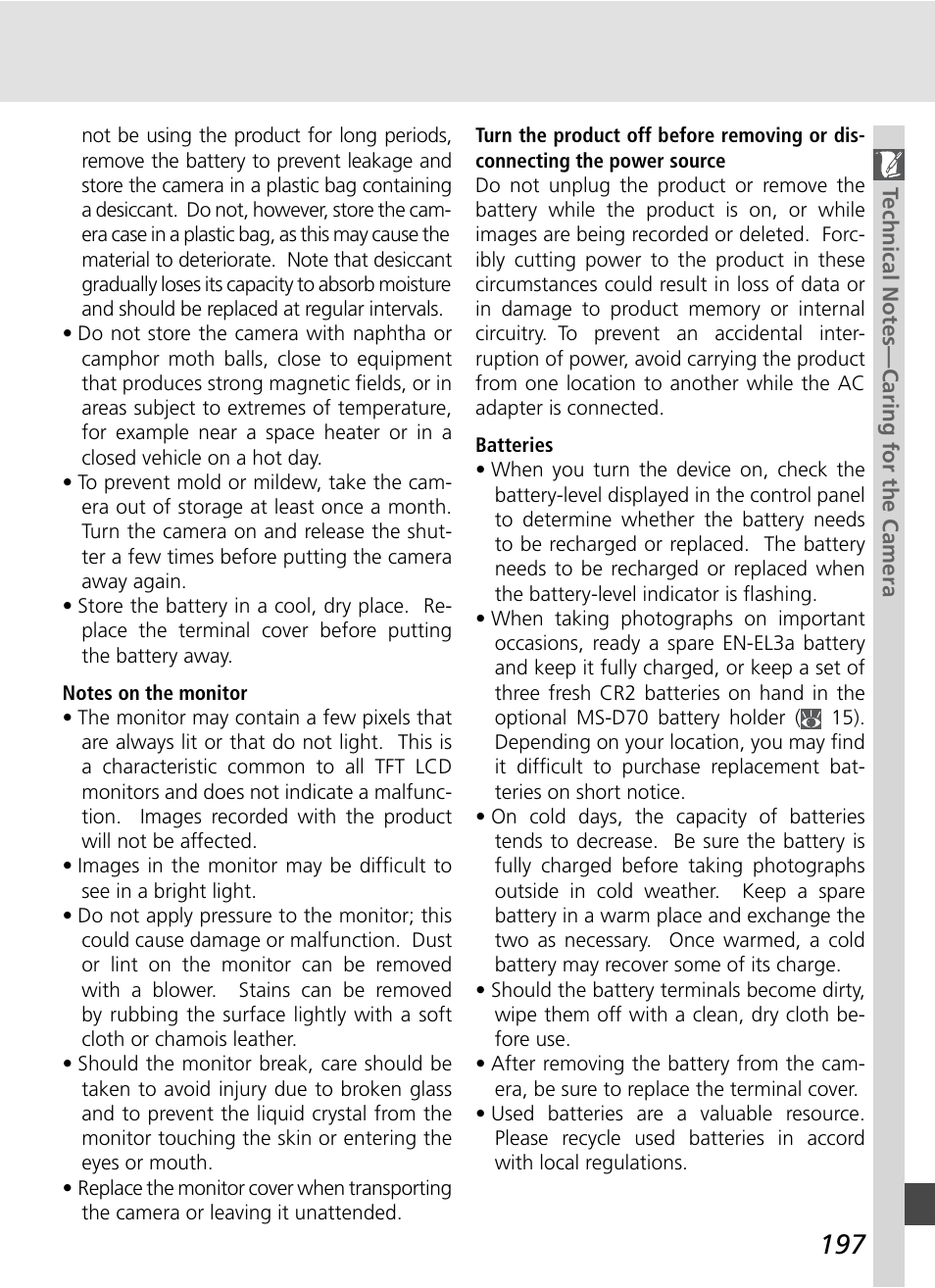 Nikon D70S User Manual | Page 207 / 219