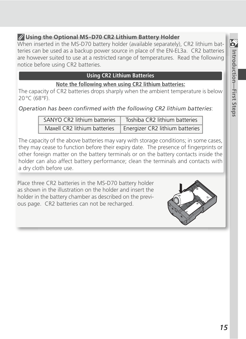 Nikon D70S User Manual | Page 25 / 219