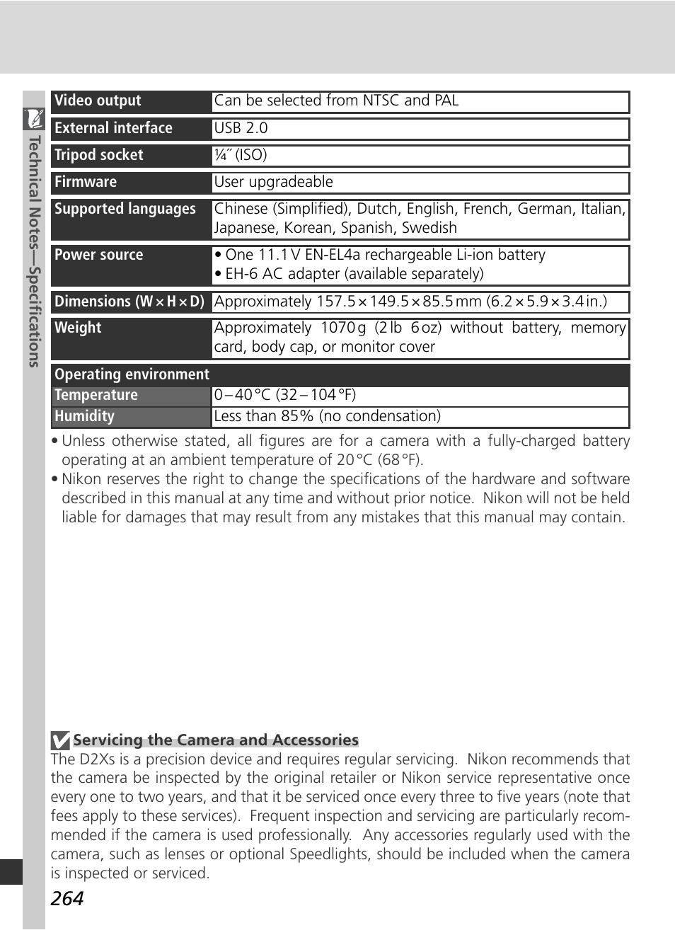 Nikon D2Xs User Manual | Page 278 / 288