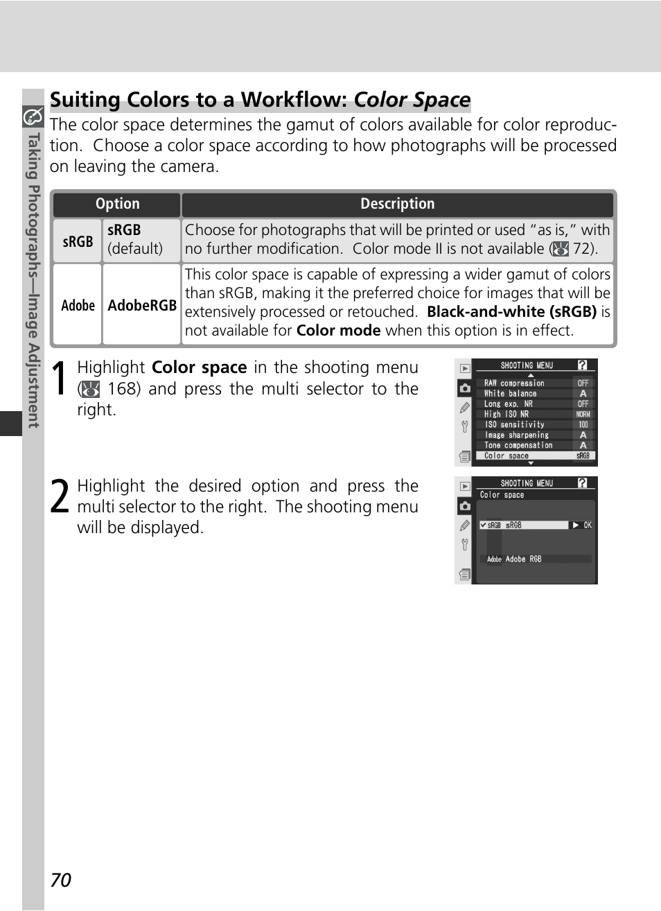 Nikon D2Xs User Manual | Page 84 / 288