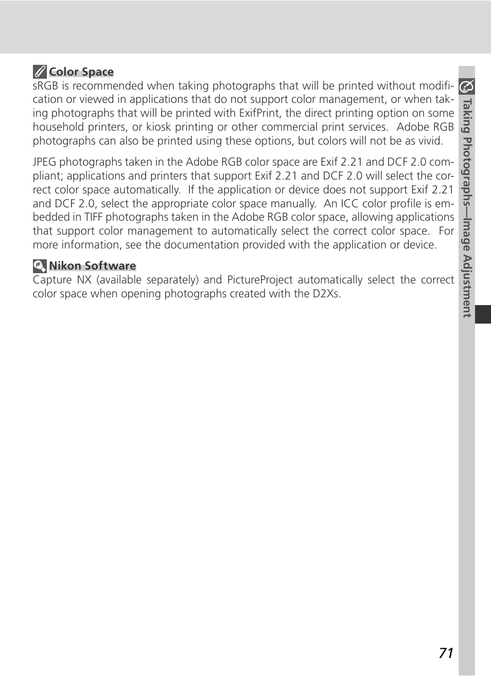Nikon D2Xs User Manual | Page 85 / 288