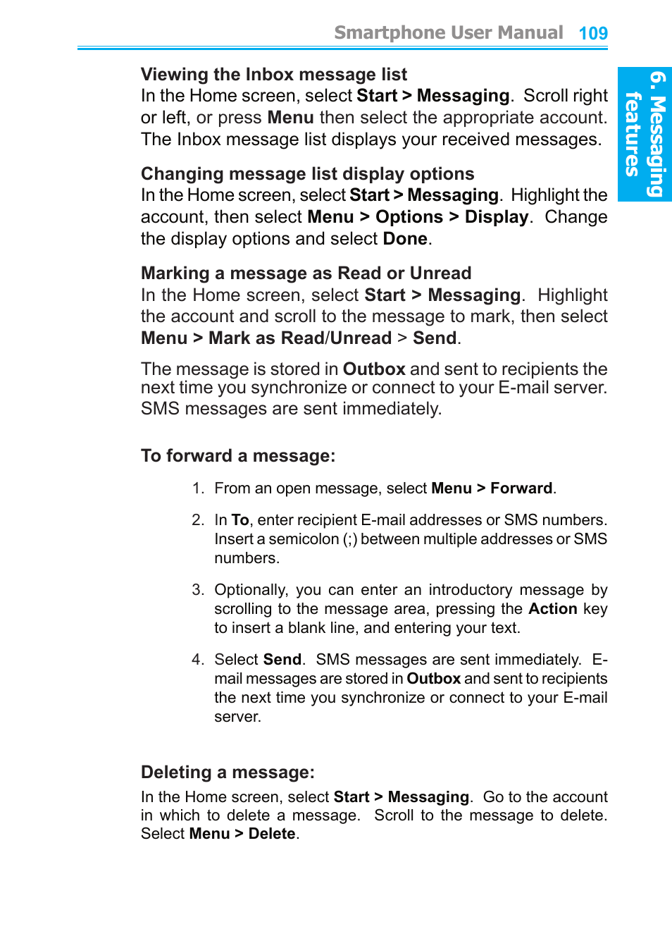 Audiovox SMT5600 User Manual | Page 109 / 211