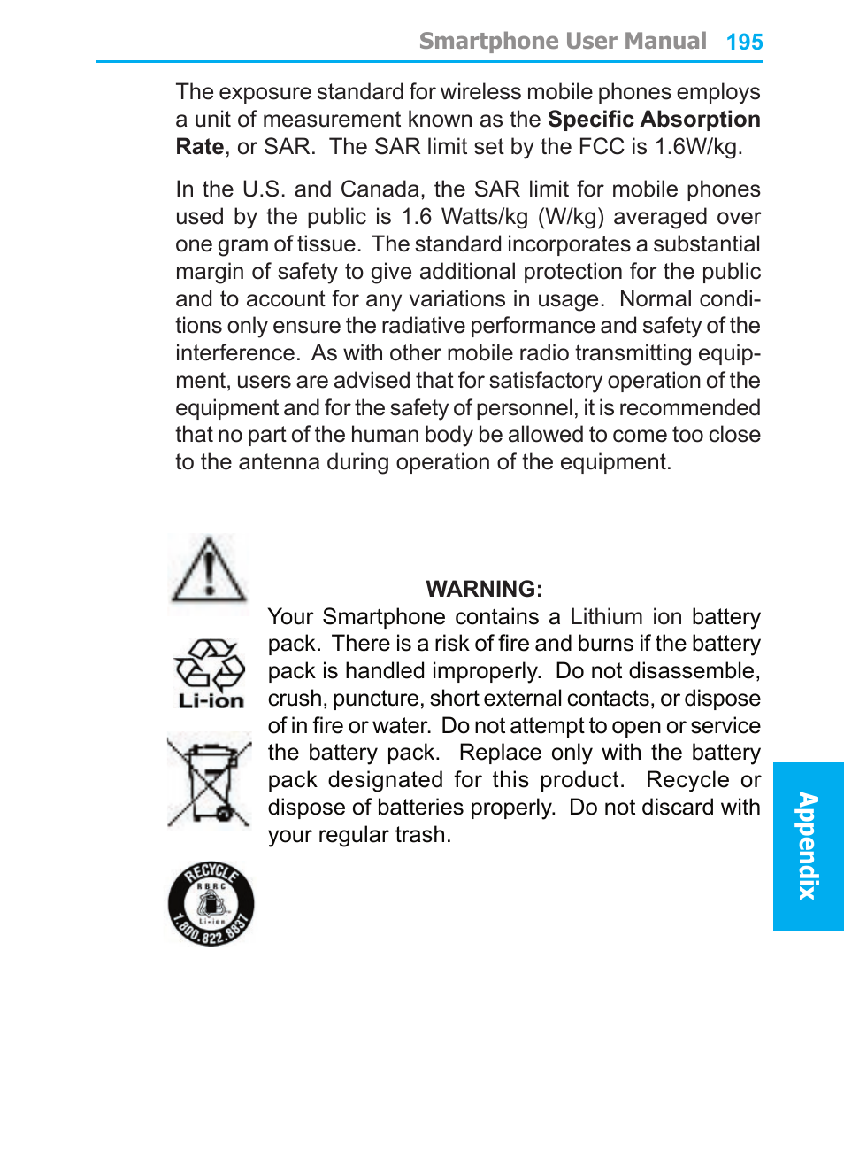 Audiovox SMT5600 User Manual | Page 195 / 211