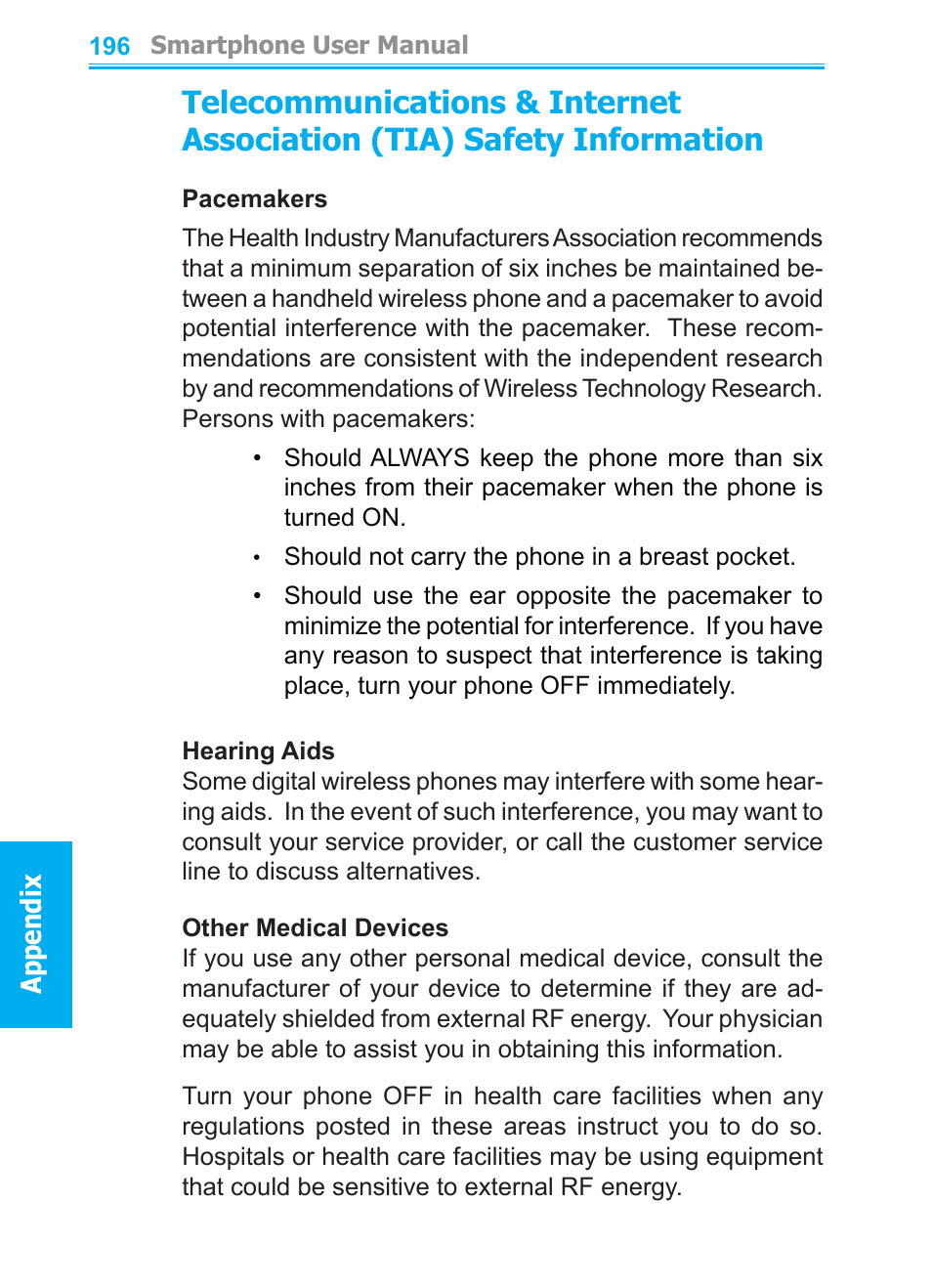 Audiovox SMT5600 User Manual | Page 196 / 211