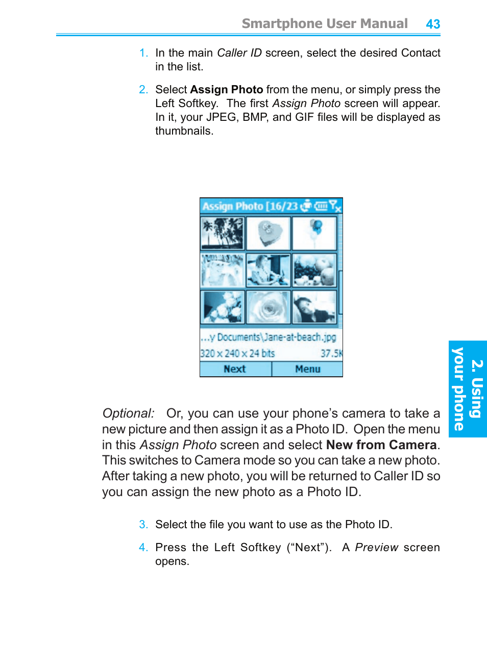 Using your phone | Audiovox SMT5600 User Manual | Page 43 / 211