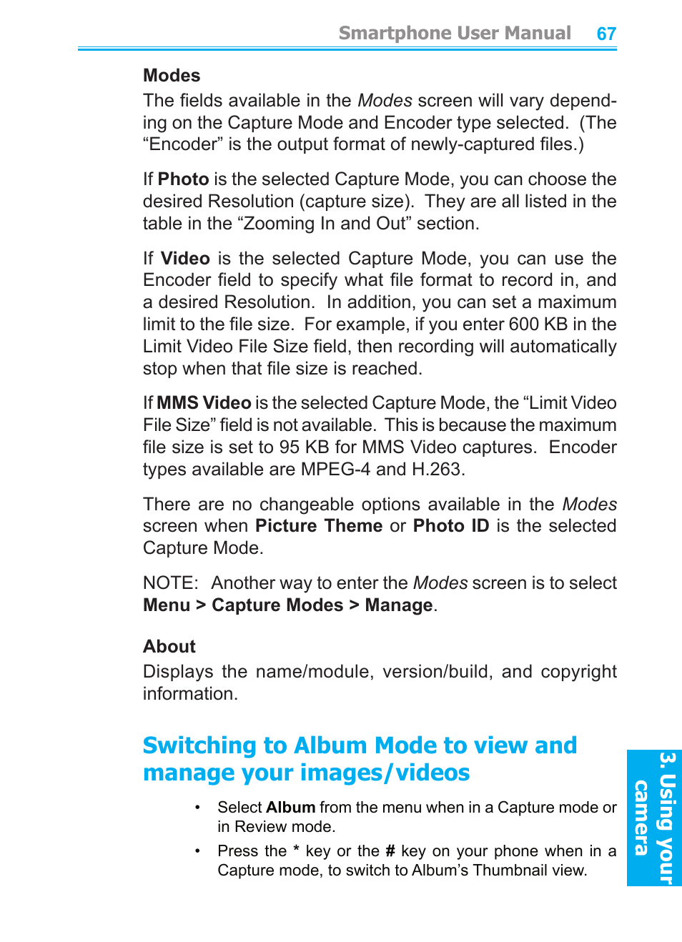 Audiovox SMT5600 User Manual | Page 67 / 211