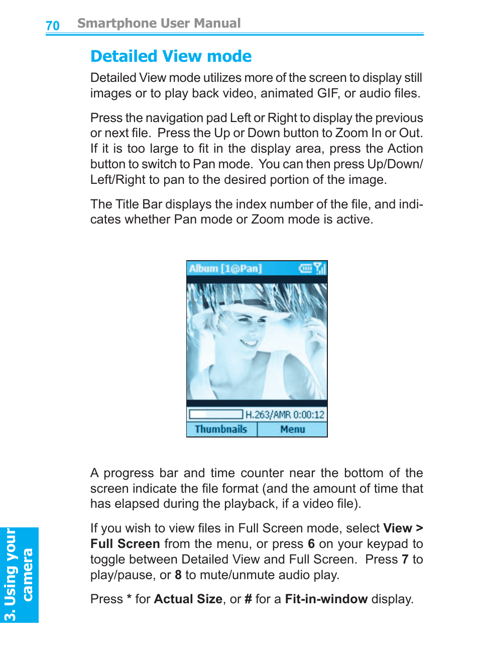 Detailed view mode | Audiovox SMT5600 User Manual | Page 70 / 211