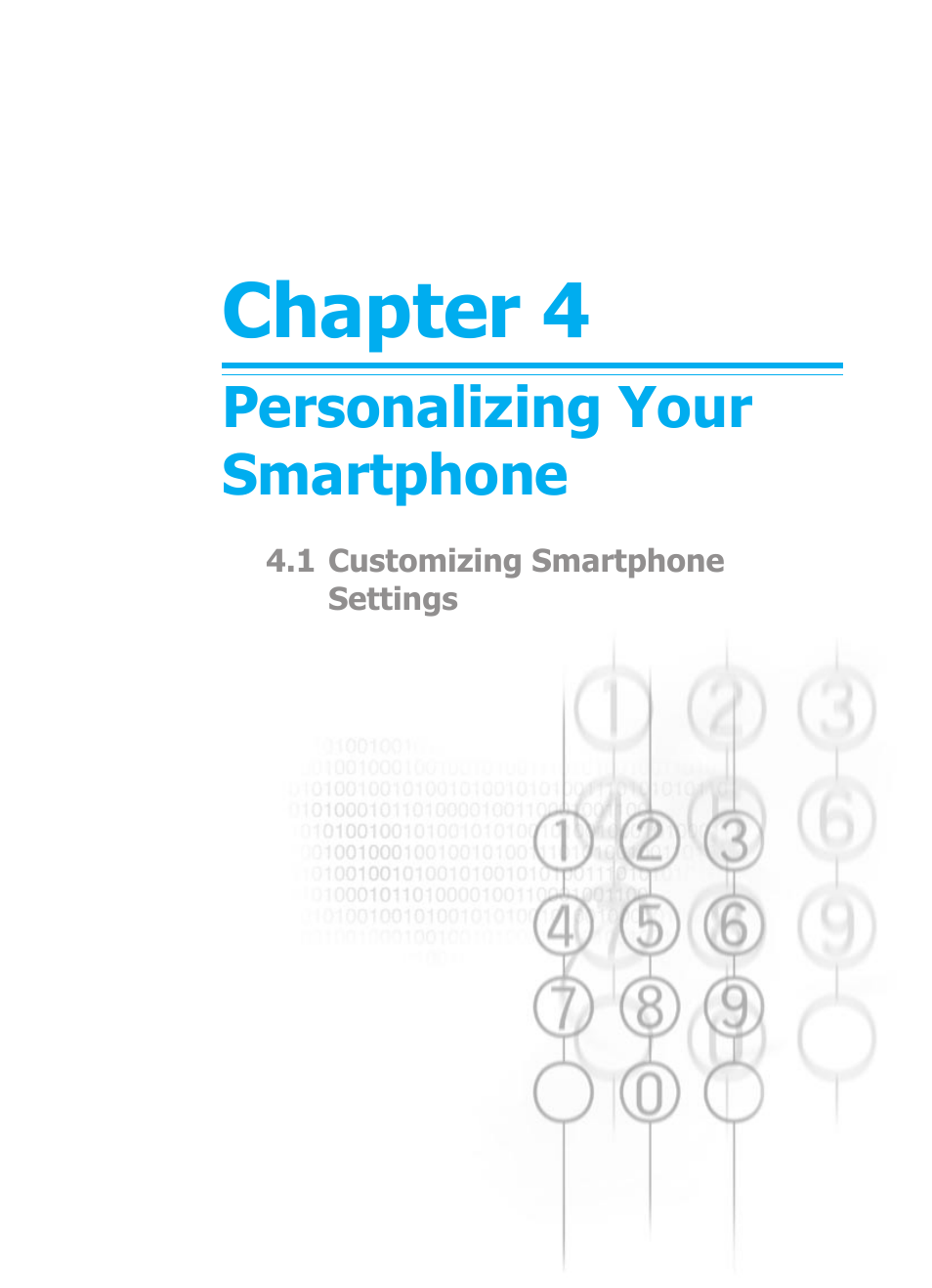 Chapter 4, Chapter 4 personalizing your, Smartphone 81 | Personalizing your smartphone | Audiovox SMT5600 User Manual | Page 81 / 211